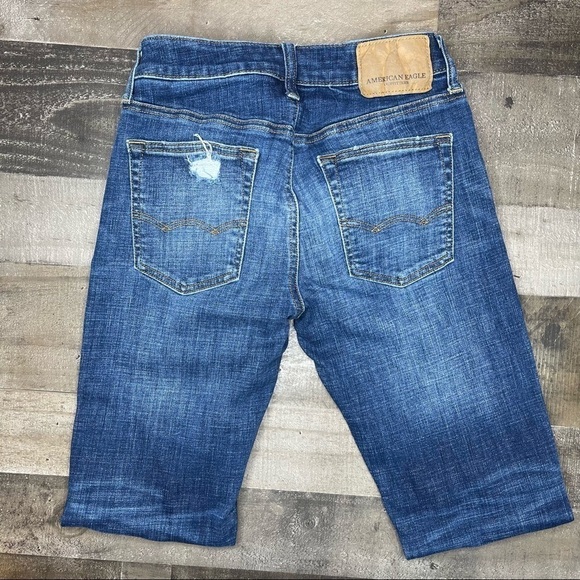 American Eagle Distressed Slim Jean size 28 x 30 - Picture 4 of 10